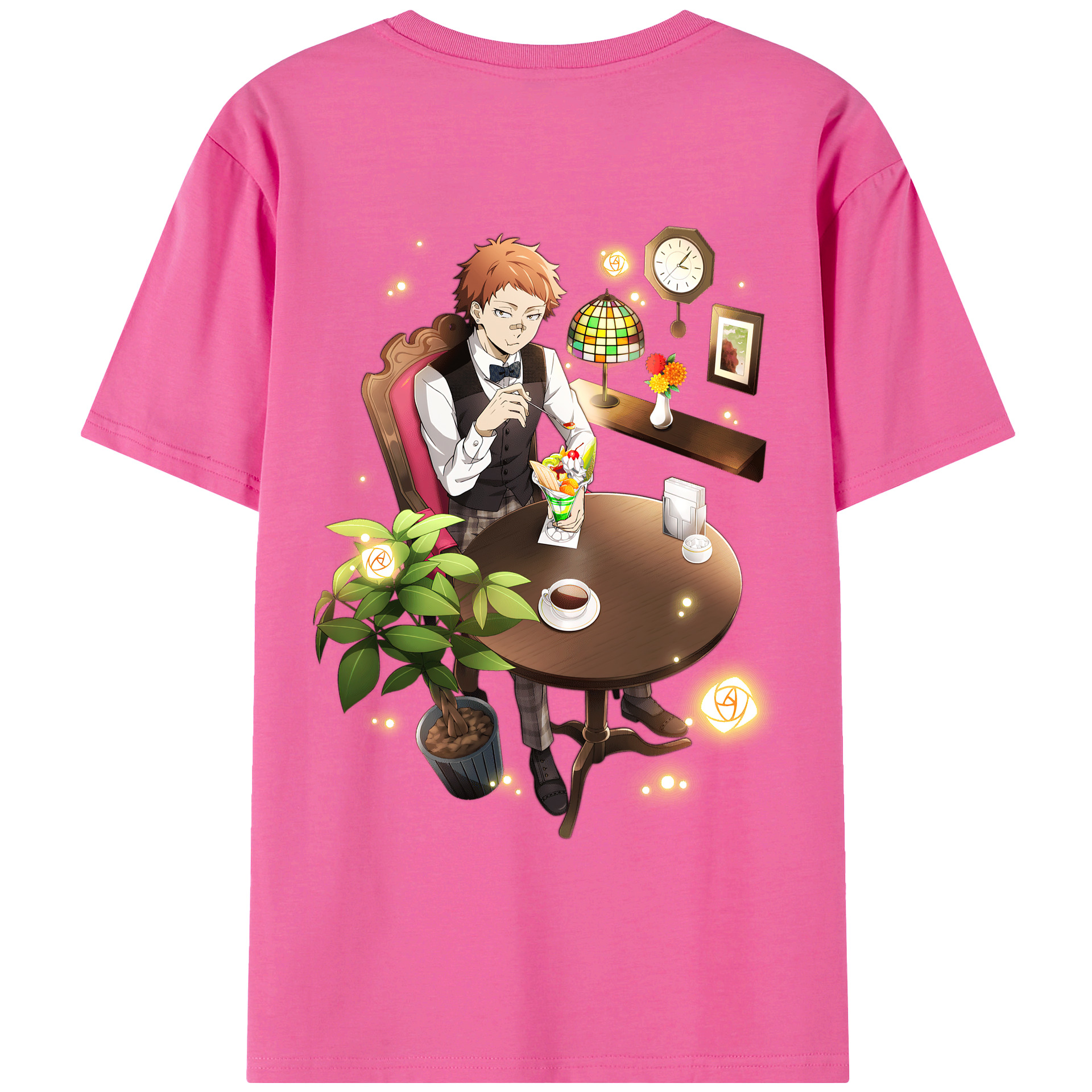 （画像用） 文豪ストレイドッグス Bungo Stray Dogs レディース半袖Tシャツ(バックプリント)